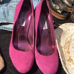 New Steve Madden Pink Heels Size 8